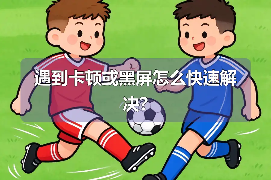 遇到卡顿或黑屏怎么快速解决?