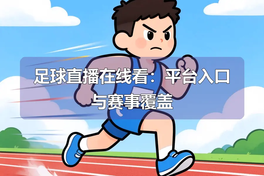 足球直播在线看:平台入口与赛事覆盖
